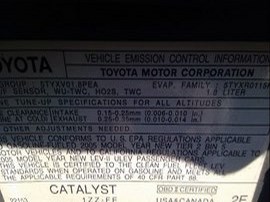 2005 TOYOTA COROLLA GRAY, S MODEL, 1.8L, AT.  Z24909